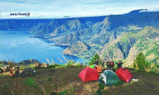 Camping Danau Toba, Sumatra Utara