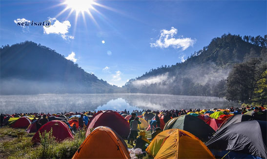 Camping Ranu Kumbolo, Jawa Timur