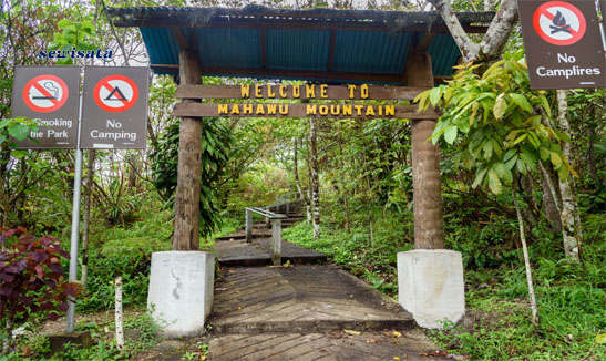 sewisata gunung mahawu